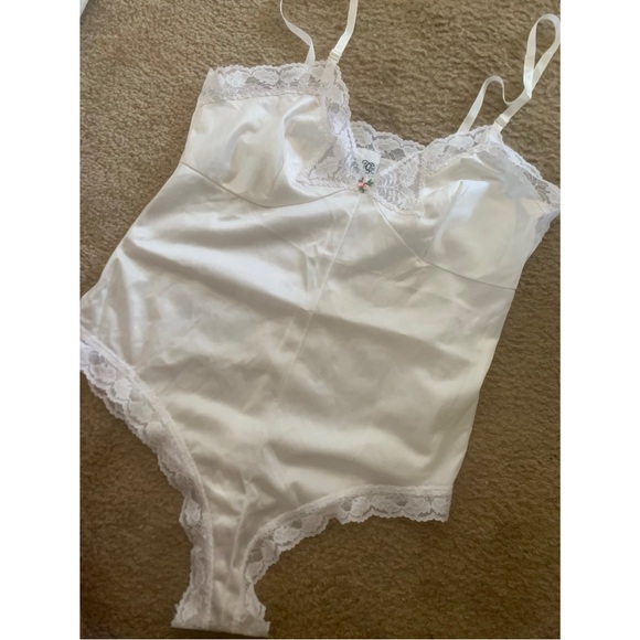 VTG 70s/80s nylon bodysuit - Picture 2 of 4